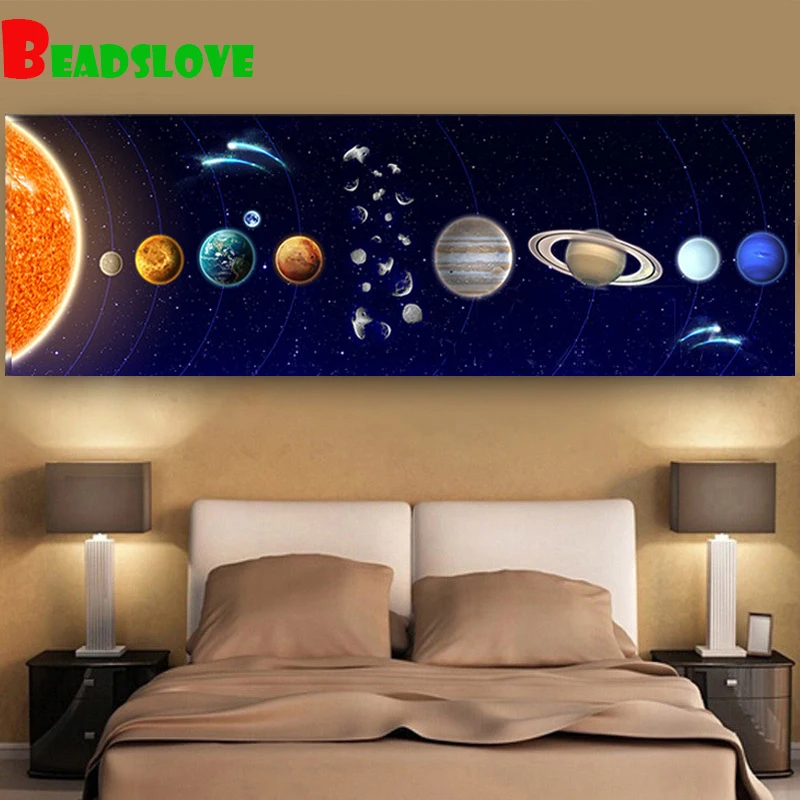 DIY Diamond Painting Picture of Rhinestones diamond embroidery Solar system Home Decoration G8
DIY Diamond Painting Picture of Rhinestones diamond embroidery Solar system Home Decoration G8