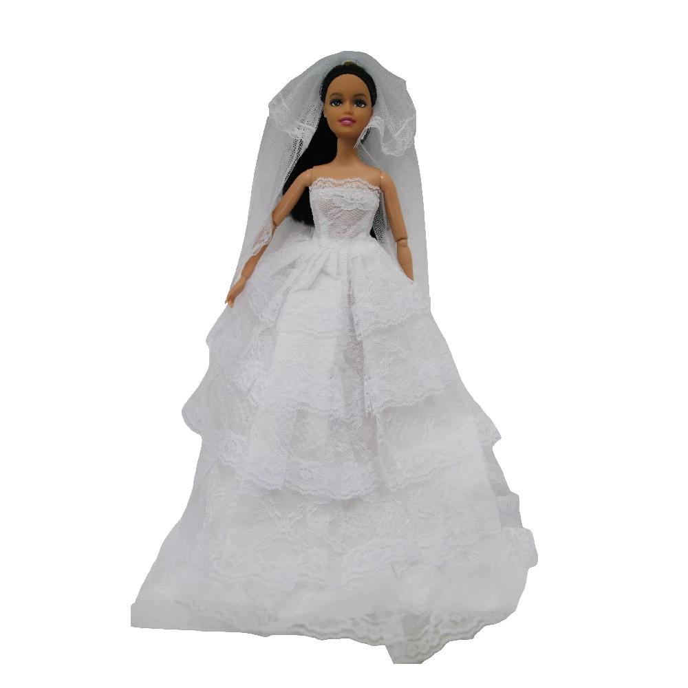2021 Handmade Grand Wedding Dress Outfit Suit Sets for Barbie BJD FR SD Doll Clothes Role Play Accessories Toys for Girl
2021 Handmade Grand Wedding Dress Outfit Suit Sets for Barbie BJD FR SD Doll Clothes Role Play Accessories Toys for Girl