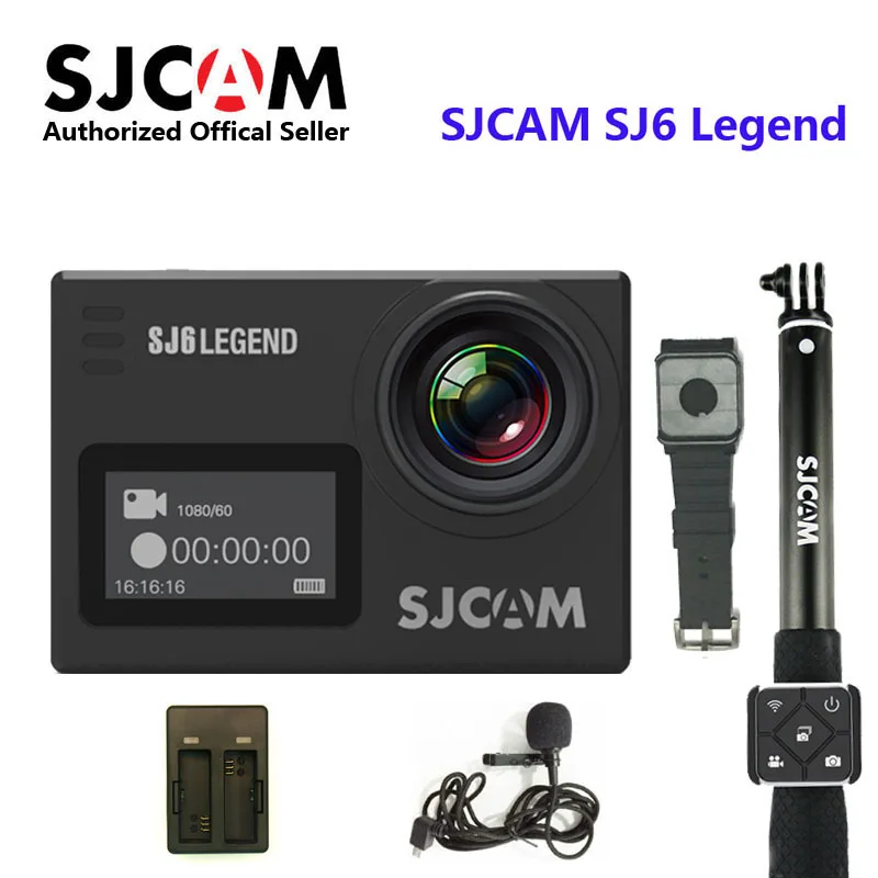 SJCAM SJ6 Legend 2 'сенсорный экран пульт дистанционного действия шлем Спортивная DV