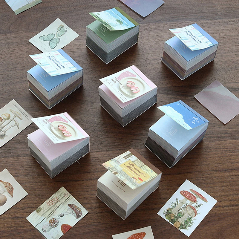 Creative Vintage Plant Illustrated Material Paper Plants Flowers Memo Pads Insect Mushroom Paper Loose Leaf Paper Notes
Creative Vintage Plant Illustrated Material Paper Plants Flowers Memo Pads Insect Mushroom Paper Loose Leaf Paper Notes
