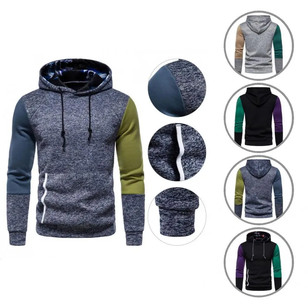 Men Sweatshirt Long Sleeve Soft Contrast Colors Leisure Men Hoodie Autumn Hoodie for Work
Men Sweatshirt Long Sleeve Soft Contrast Colors Leisure Men Hoodie Autumn Hoodie for Work
