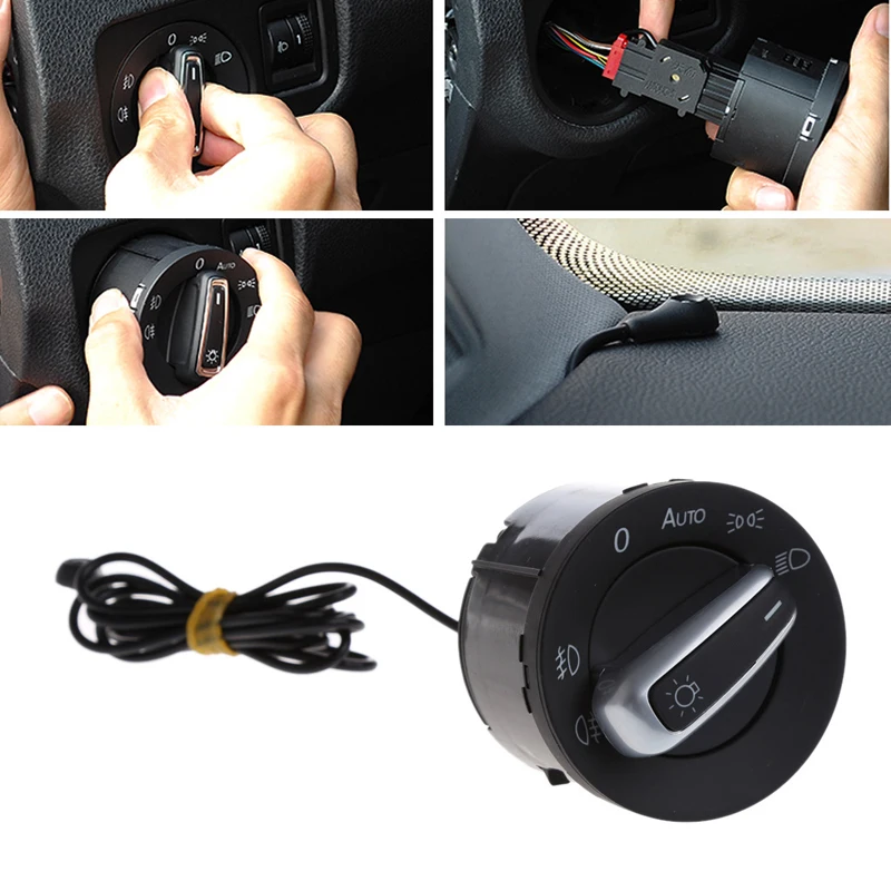 1Pc Headlight Switch For VW Golf 5 6 MK5 MK6 Tiguan Touran Light Sensor Automatic Headlight Sensor And Switch
1Pc Headlight Switch For VW Golf 5 6 MK5 MK6 Tiguan Touran Light Sensor Automatic Headlight Sensor And Switch