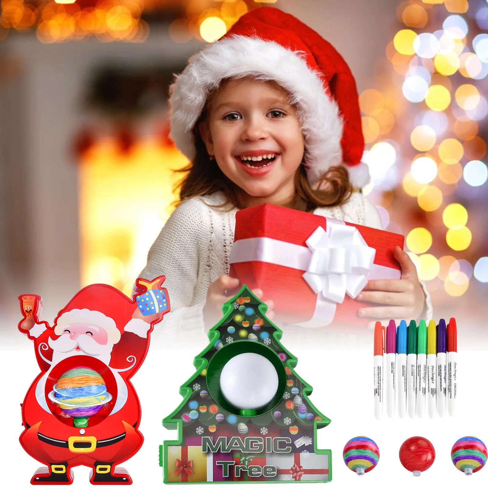 Christmas Egg Decorating Kit DIY Decorations Coloring Set Personal Handmade Craft Children Play Toy Perfect Gift For Kids
Christmas Egg Decorating Kit DIY Decorations Coloring Set Personal Handmade Craft Children Play Toy Perfect Gift For Kids