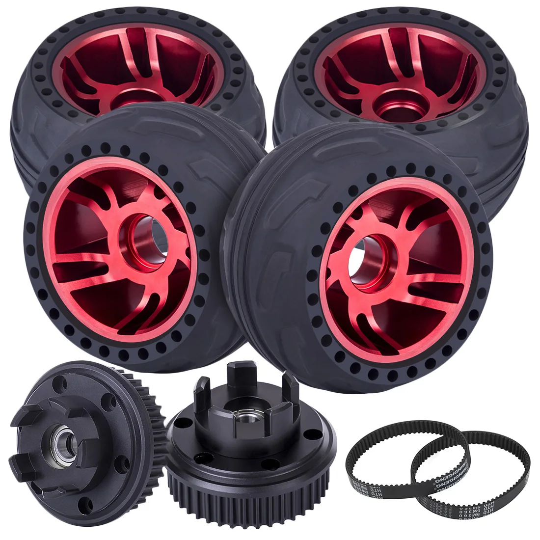 4Pcs 105BP All-Terrain Windmill Wheels For GTS Carbon Pro Brain-Training Toy For Children Educational Toys Birthday Gift - Black
4Pcs 105BP All-Terrain Windmill Wheels For GTS Carbon Pro Brain-Training Toy For Children Educational Toys Birthday Gift - Black