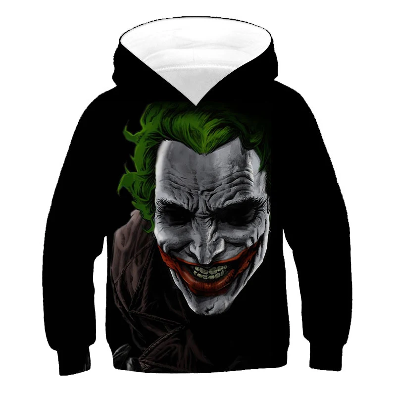 Hoodies Cool Horror clown 3D Printed Men Women Children Streetwear Pullover Sweatshirts Boy Girl Kids Fashion Hooded Coat
Hoodies Cool Horror clown 3D Printed Men Women Children Streetwear Pullover Sweatshirts Boy Girl Kids Fashion Hooded Coat