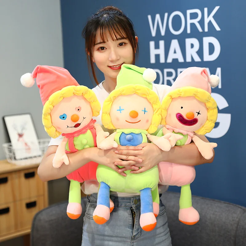 Cute cartoon anime clown doll peluche toys pluszaki creative birthday gift baby toys toys for girls home decor holiday gift
Cute cartoon anime clown doll peluche toys pluszaki creative birthday gift baby toys toys for girls home decor holiday gift