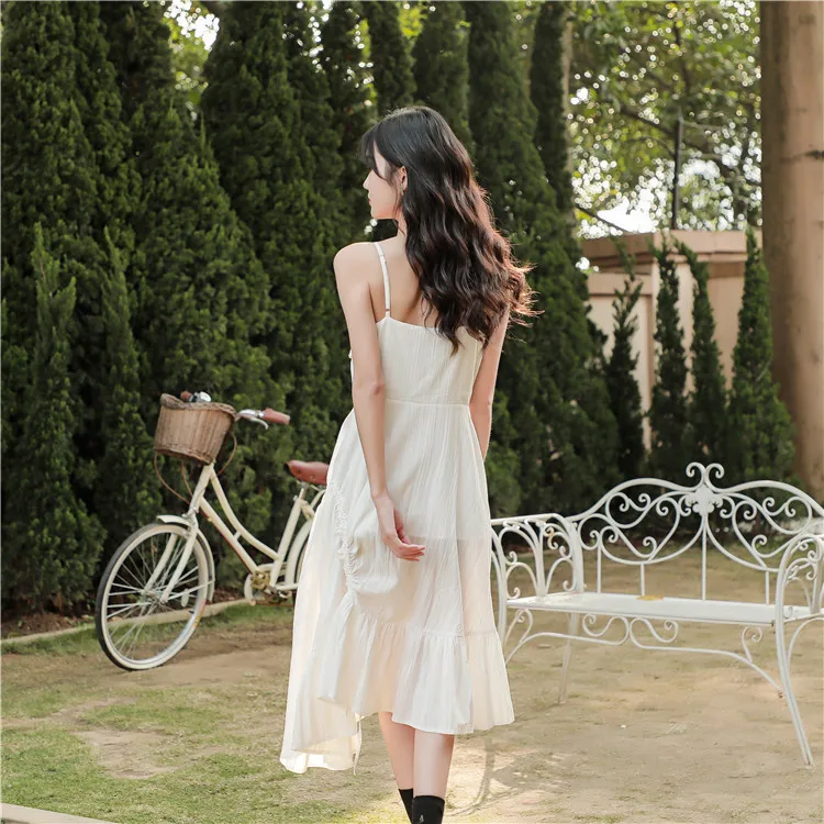 ZCSMLL Irregular Hem Drawstring White Dress Sleeveless Korean Fashion Strapless Vintage Women Dresses 2021 Spring Summer
ZCSMLL Irregular Hem Drawstring White Dress Sleeveless Korean Fashion Strapless Vintage Women Dresses 2021 Spring Summer