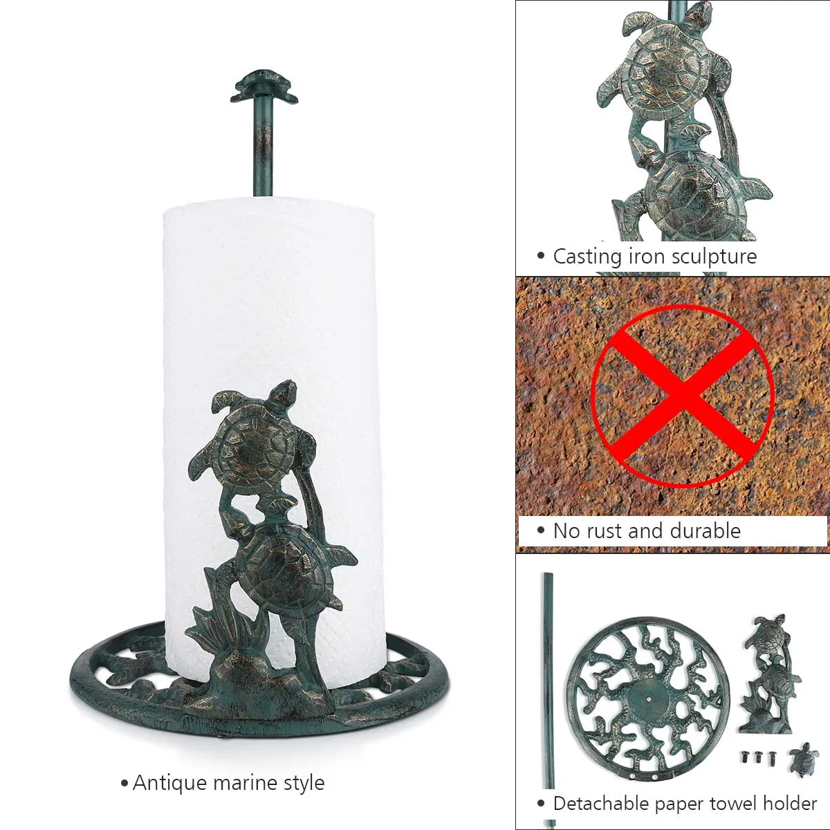 Tooarts paper towel holder elephant figurine Cast Iron Elephant Toilet Paper Holder Animal Figurine home decoration accessories
Tooarts paper towel holder elephant figurine Cast Iron Elephant Toilet Paper Holder Animal Figurine home decoration accessories