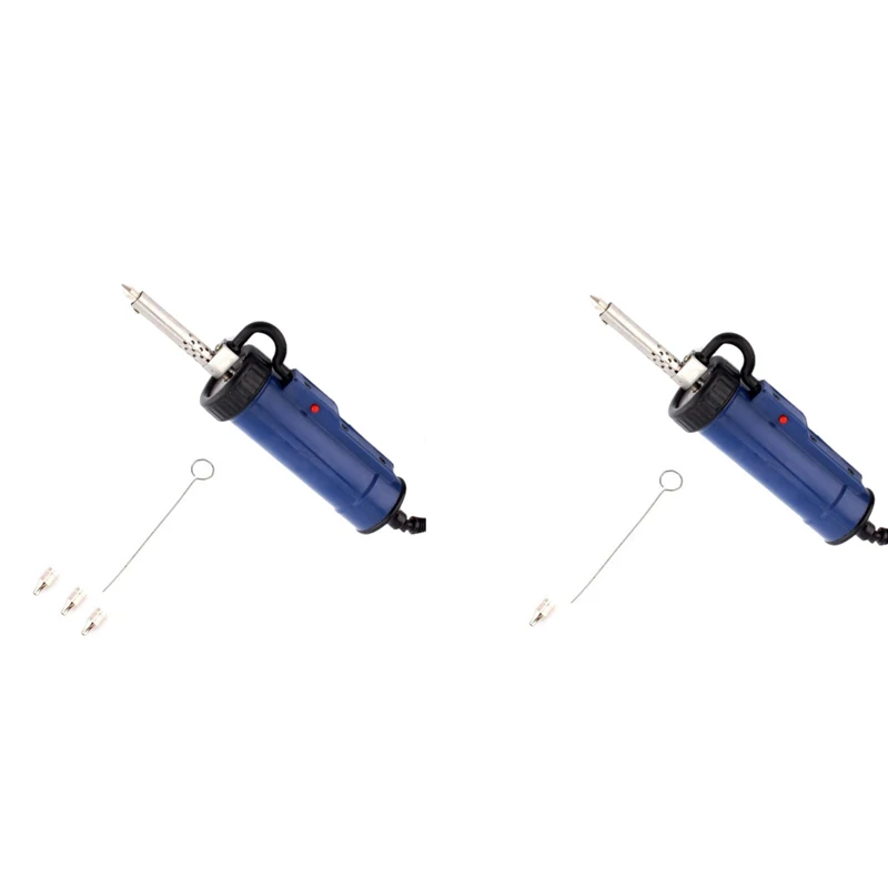 30W 220V Desoldering Suction Pump Sucker Electric Soldering Iron Pen Tin Desoldering with Nozzle Welding Tool EU Plug
30W 220V Desoldering Suction Pump Sucker Electric Soldering Iron Pen Tin Desoldering with Nozzle Welding Tool EU Plug