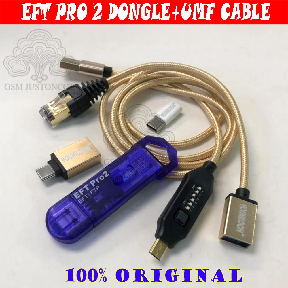 THE NEWEST Original EFT Pro 2 Dongle / + FTP Key IN 1 DONGLE ( UMF )ALL BOOT CABLE - купить по выгодной цене |