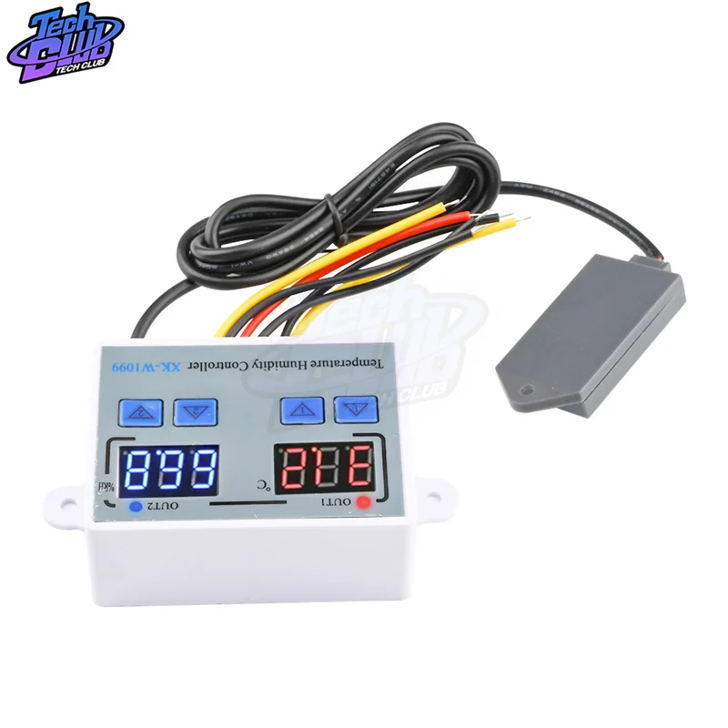 W1099 Intelligent Digital Display Temperature And Humidity Control Regulator Heating Cooling Control
W1099 Intelligent Digital Display Temperature And Humidity Control Regulator Heating Cooling Control