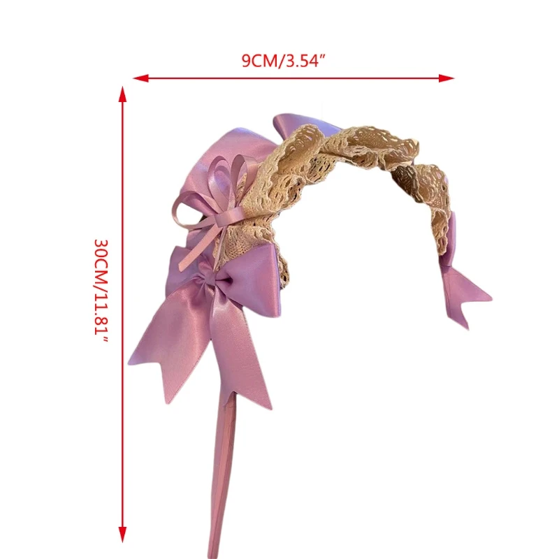2021 New Lolita Maid Retro Ruffled Lace Headband Sweet Satin Ribbon Bow Tassel Hairband
2021 New Lolita Maid Retro Ruffled Lace Headband Sweet Satin Ribbon Bow Tassel Hairband