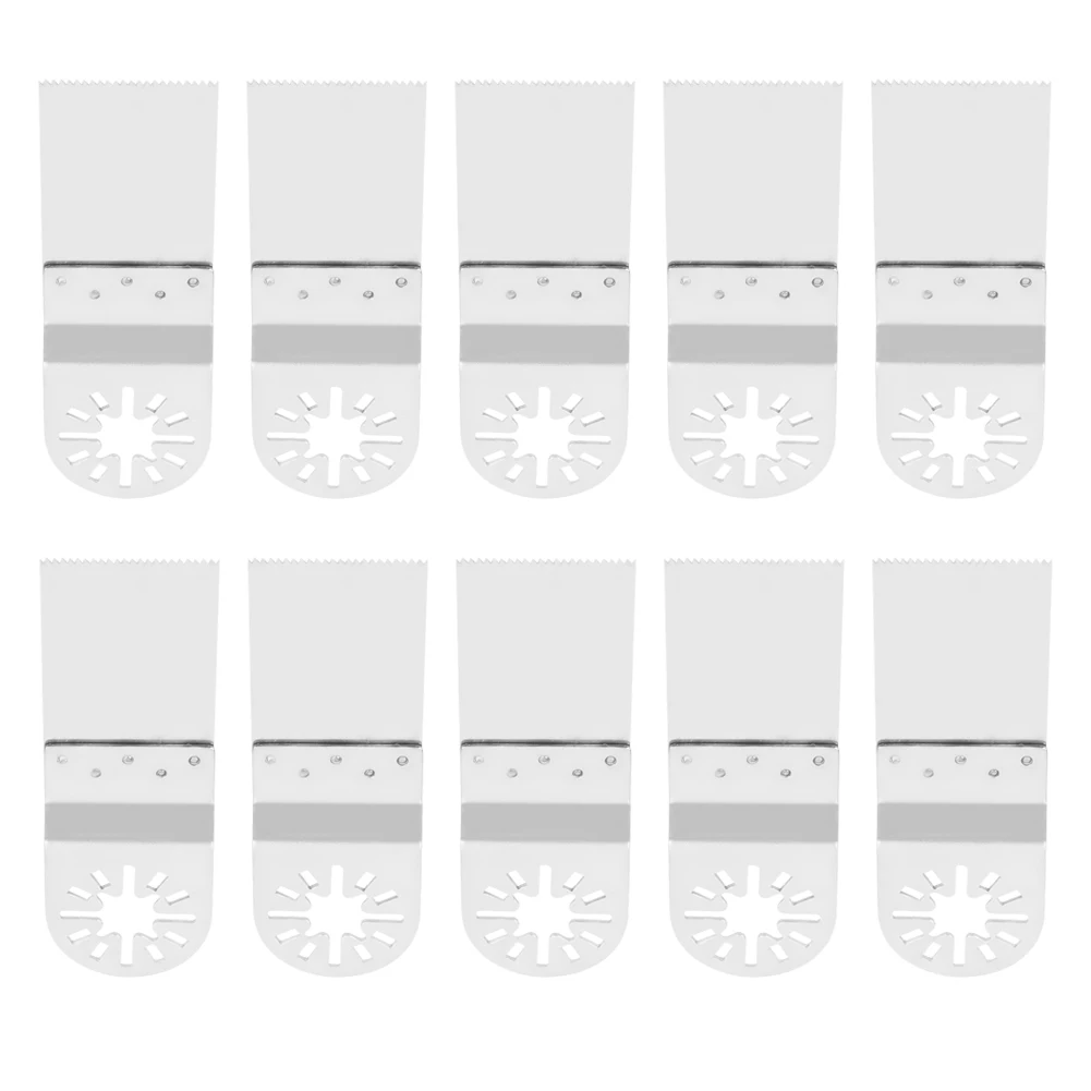 10Pcs 31mm Oscillating Multi Tool Saw Blades Precision Cutting Tool for Metal Wood Plastic
10Pcs 31mm Oscillating Multi Tool Saw Blades Precision Cutting Tool for Metal Wood Plastic