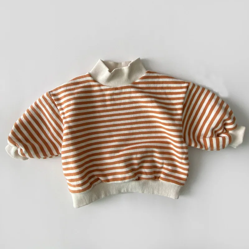 WLG Baby Hoodies for Boys Girls Fall Winter Velvet Thick Striped Turtleneck Long Sleeve Clothes Toddler Warm Casual Hoodie
WLG Baby Hoodies for Boys Girls Fall Winter Velvet Thick Striped Turtleneck Long Sleeve Clothes Toddler Warm Casual Hoodie
