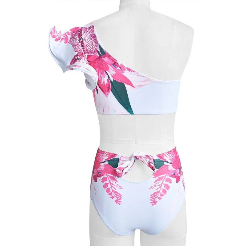 Para Praia Sexy 2021 Ruffle Bikini One Shoulder Women Swimwear Push Up Bikini Set Flower Print Swimsuit Female Bathing Suit
Para Praia Sexy 2021 Ruffle Bikini One Shoulder Women Swimwear Push Up Bikini Set Flower Print Swimsuit Female Bathing Suit