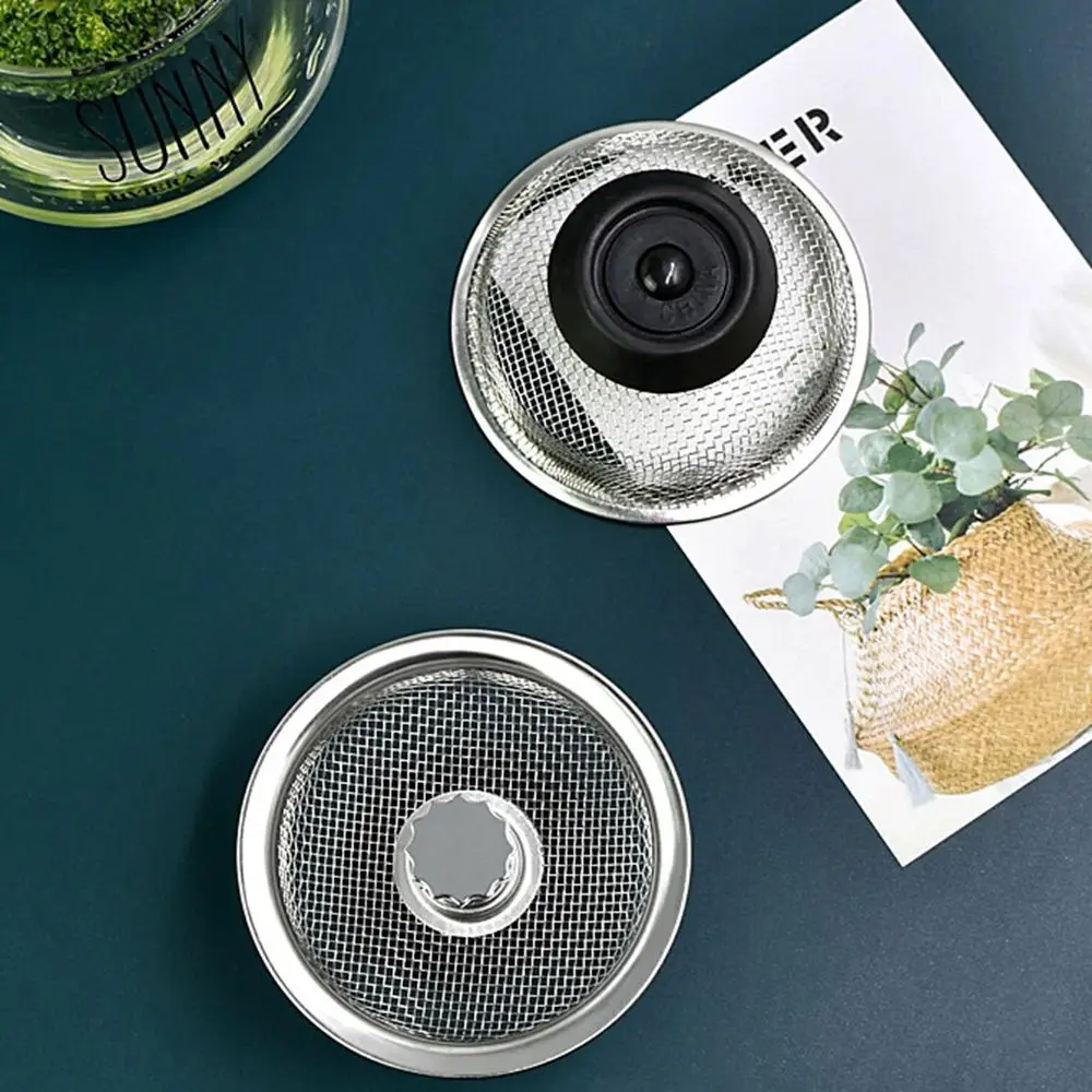 Stainless Steel Sink Strainer Anti Clogging Sink Filter Sewer Outfall Strainer For Home Bath Kitchen Hair Catcher Stopper Clean
Stainless Steel Sink Strainer Anti Clogging Sink Filter Sewer Outfall Strainer For Home Bath Kitchen Hair Catcher Stopper Clean
