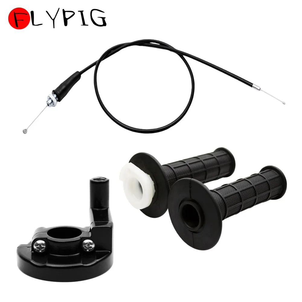 Рукоятка FLYPIG 7/8 дюйма, 22 мм, с дроссельной заслонкой и твист-кабелем, подходит для питбайка, квадроцикла, квадроцикла, мотокросса
Рукоятка FLYPIG 7/8 дюйма, 22 мм, с дроссельной заслонкой и твист-кабелем, подходит для питбайка, квадроцикла, квадроцикла, мотокросса