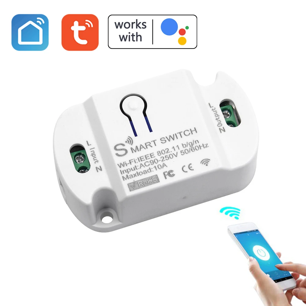 Tuya WIFI Intelligent Wireless Switches Home Automation Remote Control Voice Control Compatible with Google Home and SmartLife
Tuya WIFI Intelligent Wireless Switches Home Automation Remote Control Voice Control Compatible with Google Home and SmartLife