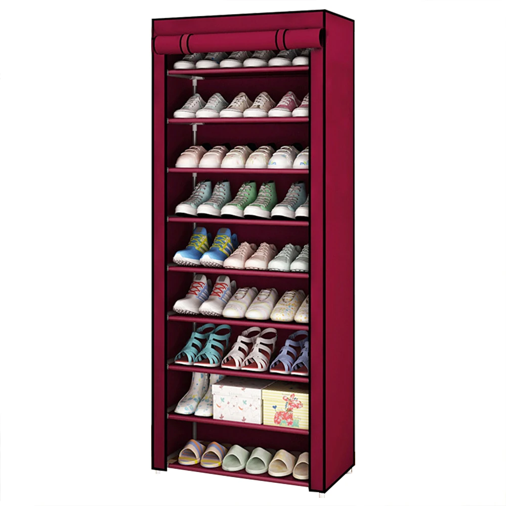 

Multi-layer Simple Shoe Rack Entryway Space-saving Shoe Organizer Easy to Install Shoes Shelf Home Dorm Furniture Shoe Cabinet