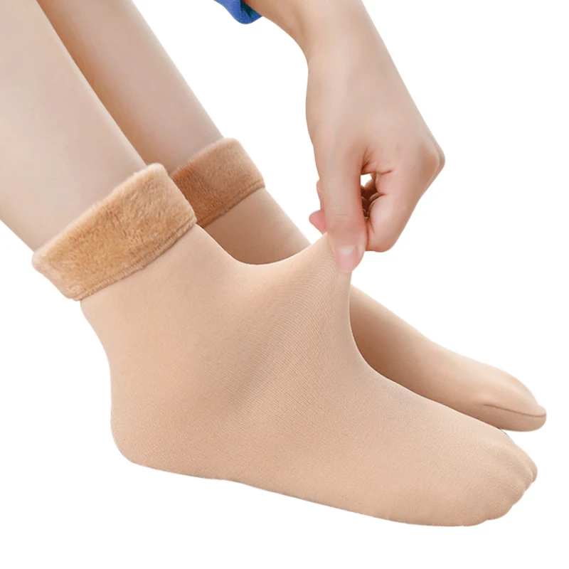 Keep warm Winter Women Thicken Thermal Wool Cashmere Snow Wamer Socks Seamless Velvet Boots Floor Sleeping Socks for Ladies
Keep warm Winter Women Thicken Thermal Wool Cashmere Snow Wamer Socks Seamless Velvet Boots Floor Sleeping Socks for Ladies