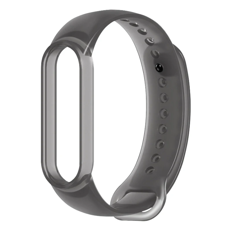 Translucent Bracelet For Xiaomi Mi Band 5 Strap New Fashional Colorful miband Silicone Belt Replacement MiBand | Наручные часы