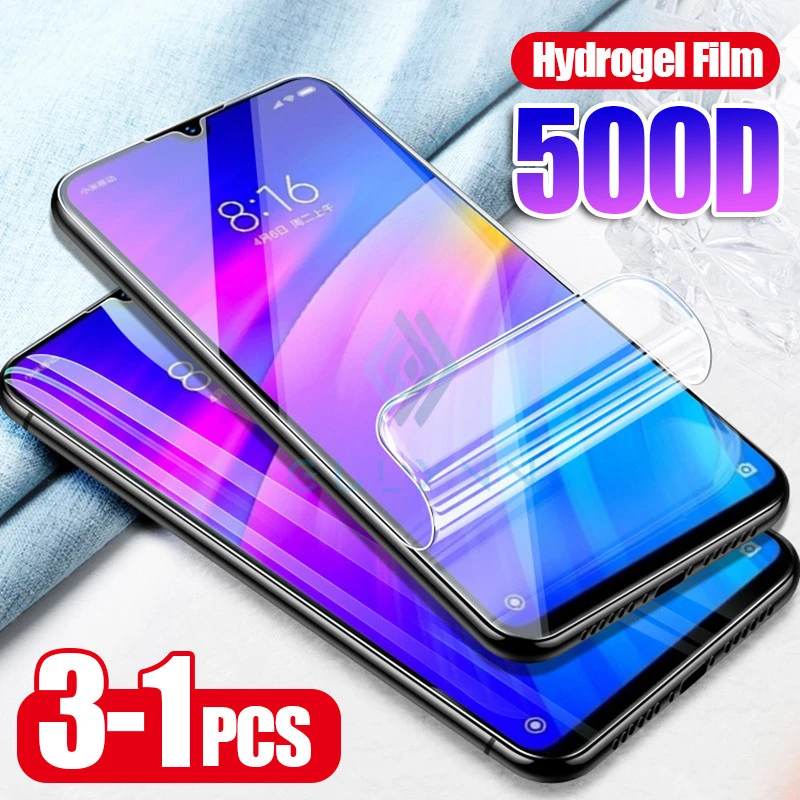 3-1Pcs Hydrogel Soft Film For Xiaomi Redmi Note 8 7 6 5 Pro 8T Screen Protector For Redmi 7A 8 K20 K30 Pro Protective Film Cover
3-1Pcs Hydrogel Soft Film For Xiaomi Redmi Note 8 7 6 5 Pro 8T Screen Protector For Redmi 7A 8 K20 K30 Pro Protective Film Cover