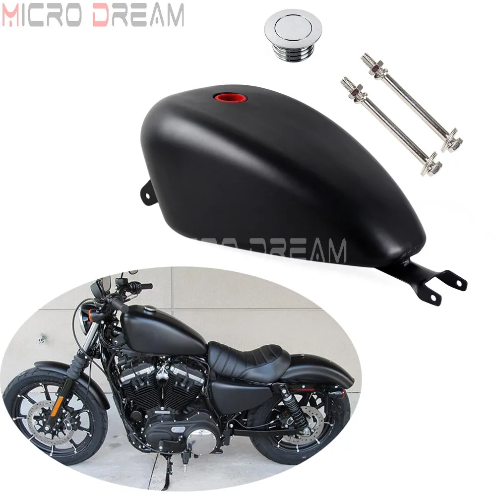 3 Гал топливный бак для мотоцикла с переключателем крышки Harley Sportster 1200 Iron 883 Forty Eight