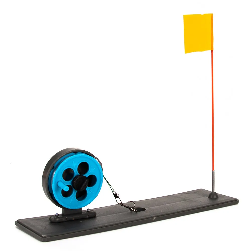Ice Fishing Rod Tip Up With Flag Marker Pole Indicator Equipment Portable Outdoor Winter River Fish Foldable Pesca Accessories
Ice Fishing Rod Tip Up With Flag Marker Pole Indicator Equipment Portable Outdoor Winter River Fish Foldable Pesca Accessories