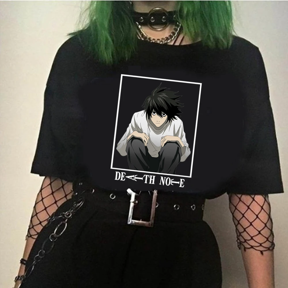 Hot Japanese Anime Death Note Tshirt Men Short Sleeve Funny T-shirt Crew Neck Fitted Soft Manga Tops
Hot Japanese Anime Death Note Tshirt Men Short Sleeve Funny T-shirt Crew Neck Fitted Soft Manga Tops