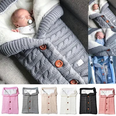 Baby Stroller Sleeping Bags Winter Warm Newborn Envelope Cocoon Sleepsacks Swaddle Wrap
Baby Stroller Sleeping Bags Winter Warm Newborn Envelope Cocoon Sleepsacks Swaddle Wrap