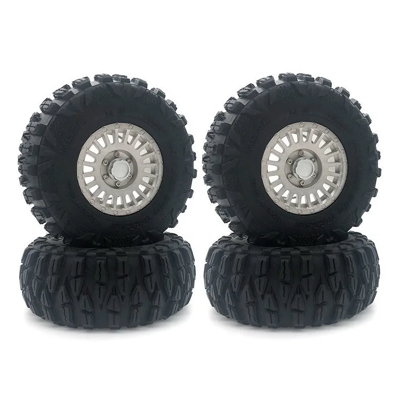 4PCS Metal 2.2Inch Beadlock Wheel Rim Tire Set for 1/10 RC Crawler Traxxas TRX4 G500 TRX6 G63 Benz Axial Wraith
4PCS Metal 2.2Inch Beadlock Wheel Rim Tire Set for 1/10 RC Crawler Traxxas TRX4 G500 TRX6 G63 Benz Axial Wraith