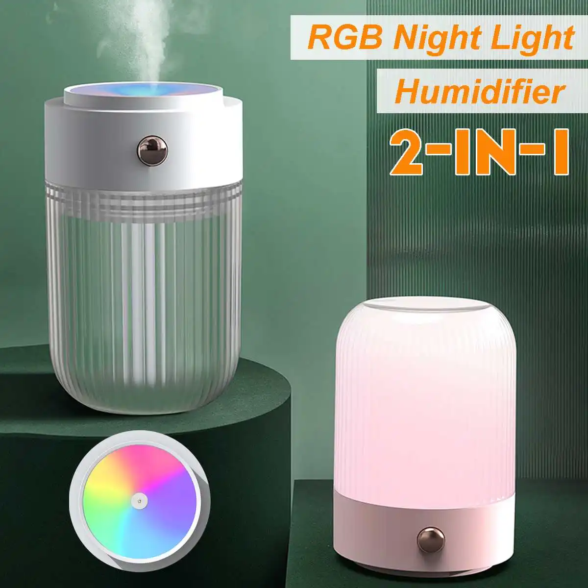 250 мл увлажнитель воздуха, RGB светодиодный портативный диффузор, автомобильный ультразвуковой ароматизатор, генератор холодного тумана, зе... 
250 мл увлажнитель воздуха, RGB светодиодный портативный диффузор, автомобильный ультразвуковой ароматизатор, генератор холодного тумана, зе...