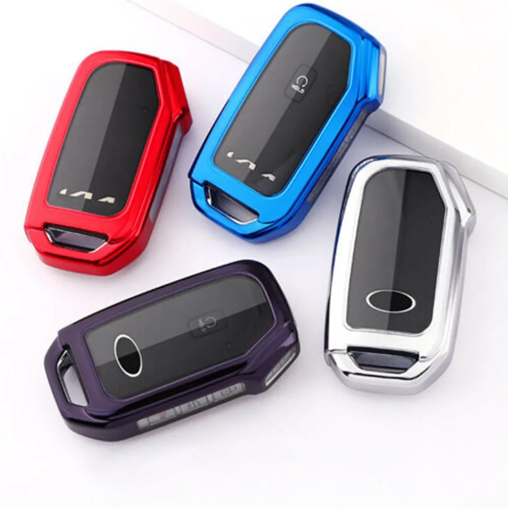 TPU Leather Car Remote Key Cover Case For 2021-2022 KIA K5 Soul Telluride Sorento CQOFD00790 Auto Shell Accessories
TPU Leather Car Remote Key Cover Case For 2021-2022 KIA K5 Soul Telluride Sorento CQOFD00790 Auto Shell Accessories