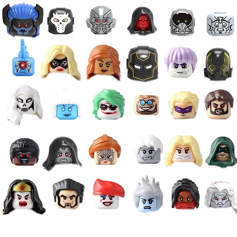 new Movie Series Heros Villain Evil Building Blocks Action Figures Heads Toys for Children Christmas Doll Xmas Kids Gifts Toys
new Movie Series Heros Villain Evil Building Blocks Action Figures Heads Toys for Children Christmas Doll Xmas Kids Gifts Toys