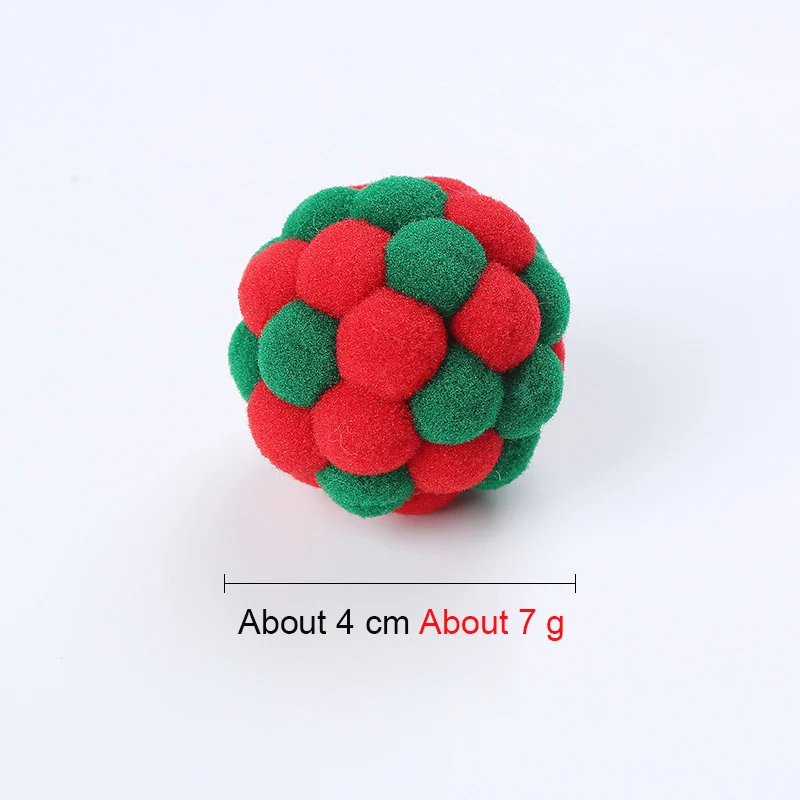 HOT! 4cm Funny Cat Toys Fashion Creative Cute Plush Ball Faux Feather Bell Cat Chew Toy Pet Toy Cat Supplies Pet Accessories
HOT! 4cm Funny Cat Toys Fashion Creative Cute Plush Ball Faux Feather Bell Cat Chew Toy Pet Toy Cat Supplies Pet Accessories