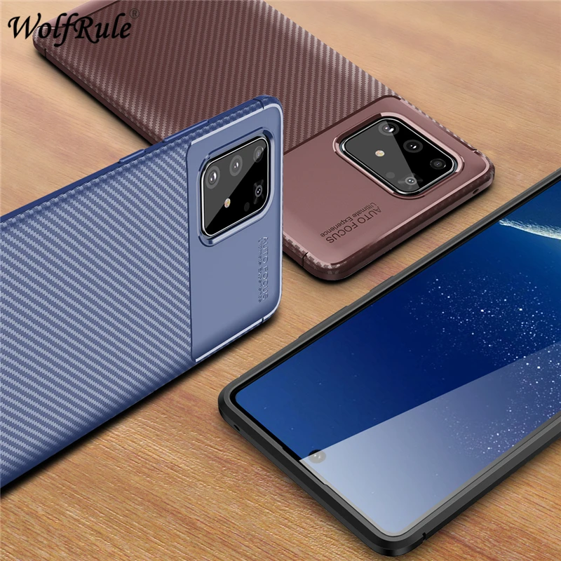 Для Samsung Galaxy A91 Чехол Мягкий бампер из углеродного волокна ТПУ чехол для Samsung A91 чехол для Samsung A91 M80s SM-A915F/DS 6,7"
Для Samsung Galaxy A91 Чехол Мягкий бампер из углеродного волокна ТПУ чехол для Samsung A91 чехол для Samsung A91 M80s SM-A915F/DS 6,7"