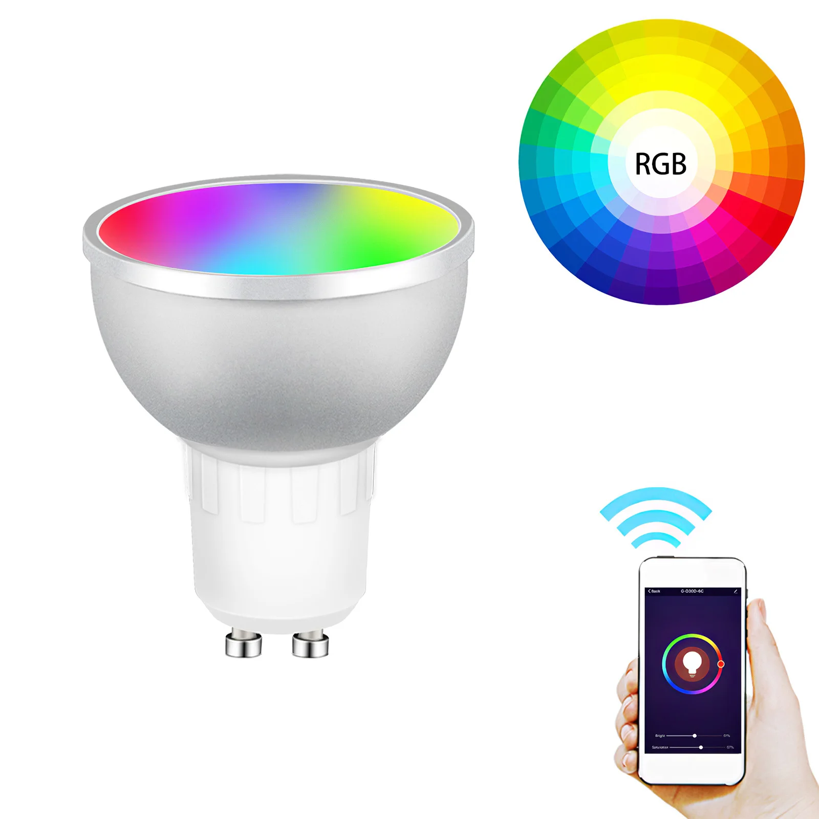 GU10/E14 Smart Control Lamp Led Intelligent RGB Light Dimmable 5W Led Lamp Colorful Changing Bulb Led RGBW White Decor Home
GU10/E14 Smart Control Lamp Led Intelligent RGB Light Dimmable 5W Led Lamp Colorful Changing Bulb Led RGBW White Decor Home