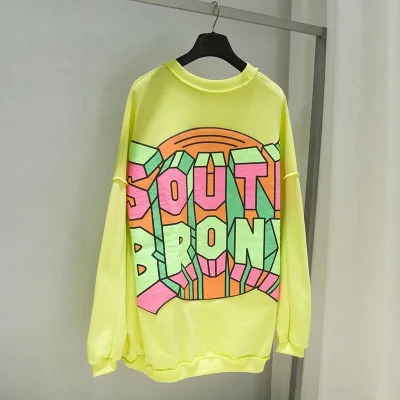 New 2021 Spring Wear Hoodie Women Korean Plus Cartoon Mid-Length T-shirt Oversize Round Neck Casual Top Sweatshirt
New 2021 Spring Wear Hoodie Women Korean Plus Cartoon Mid-Length T-shirt Oversize Round Neck Casual Top Sweatshirt