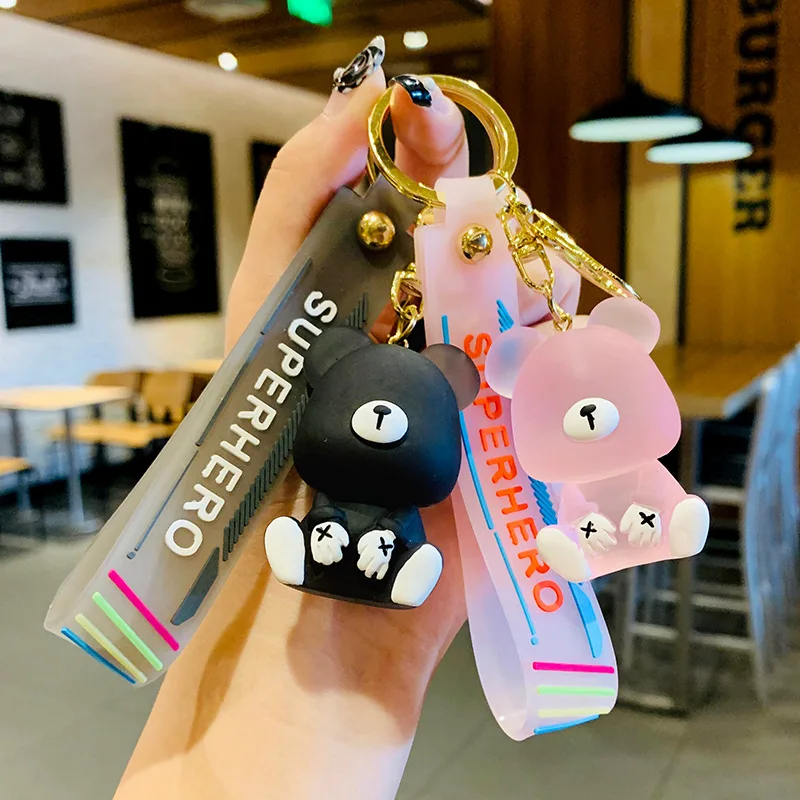Bear Keychain Keyring Cartoon Doll Car Pendant Mobile Phone Hanging Rope DIY Charm Women Accessories Gifts Men Jewelry Party New
Bear Keychain Keyring Cartoon Doll Car Pendant Mobile Phone Hanging Rope DIY Charm Women Accessories Gifts Men Jewelry Party New