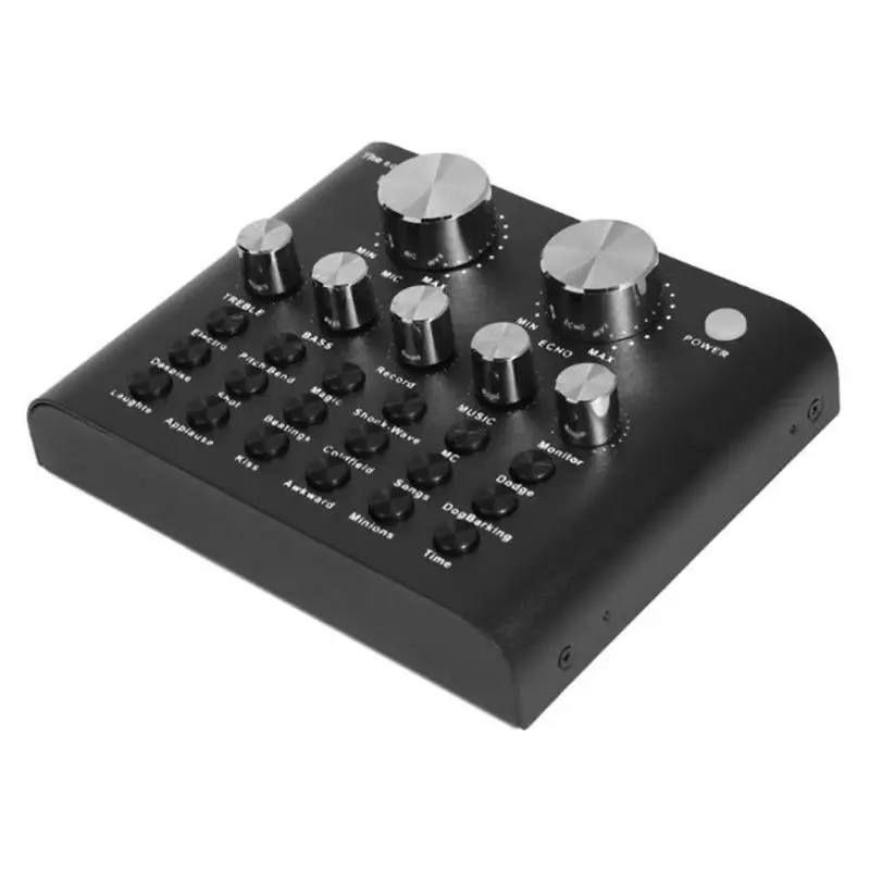 USB Headset Microphone Sound Card Electric Sound Broadcast Webcast Device 090F
USB Headset Microphone Sound Card Electric Sound Broadcast Webcast Device 090F