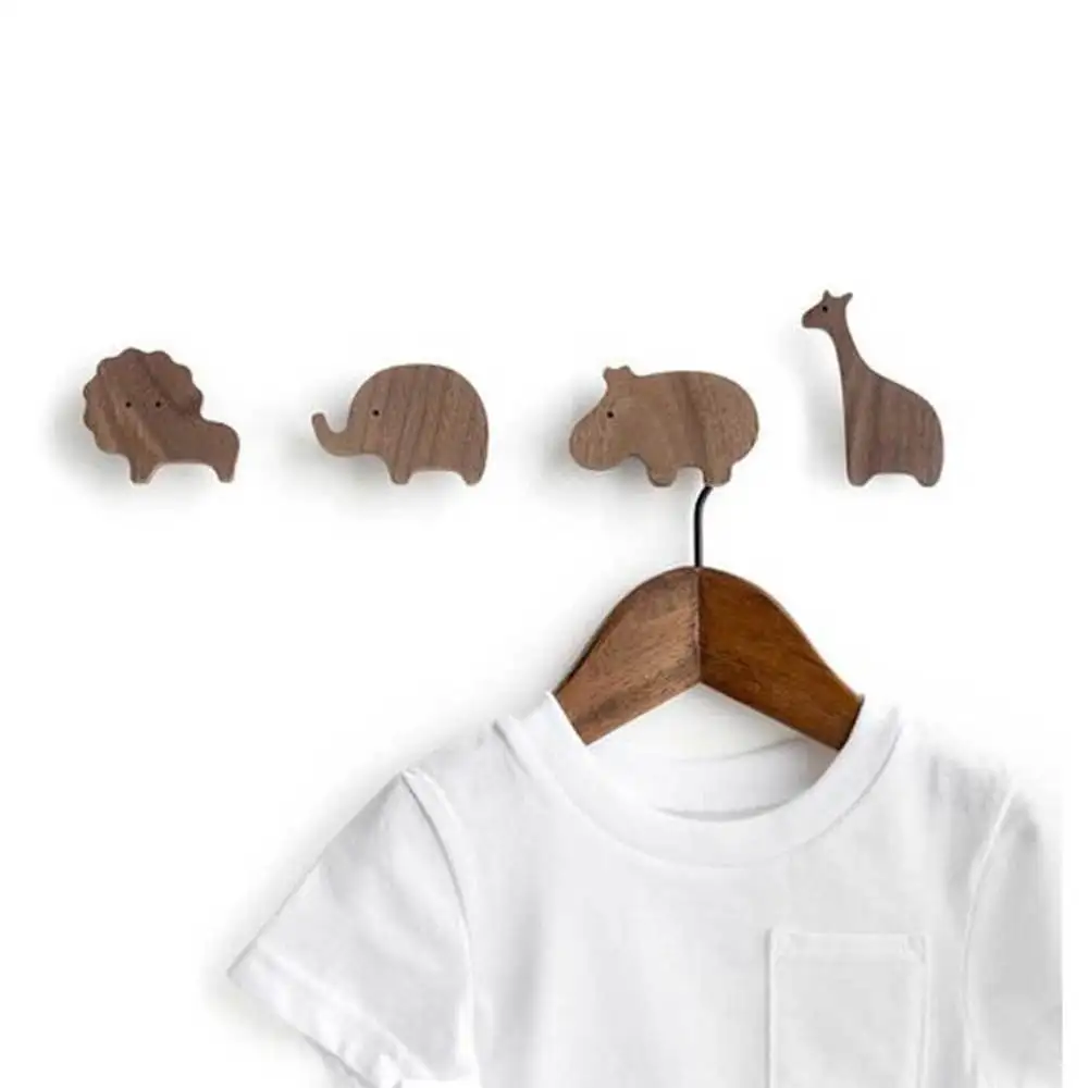 4Pcs Creative Decorative Hangers Nordic Style Wood Wall Hanging Hooks Door Back Clothes Hat Hangers
4Pcs Creative Decorative Hangers Nordic Style Wood Wall Hanging Hooks Door Back Clothes Hat Hangers
