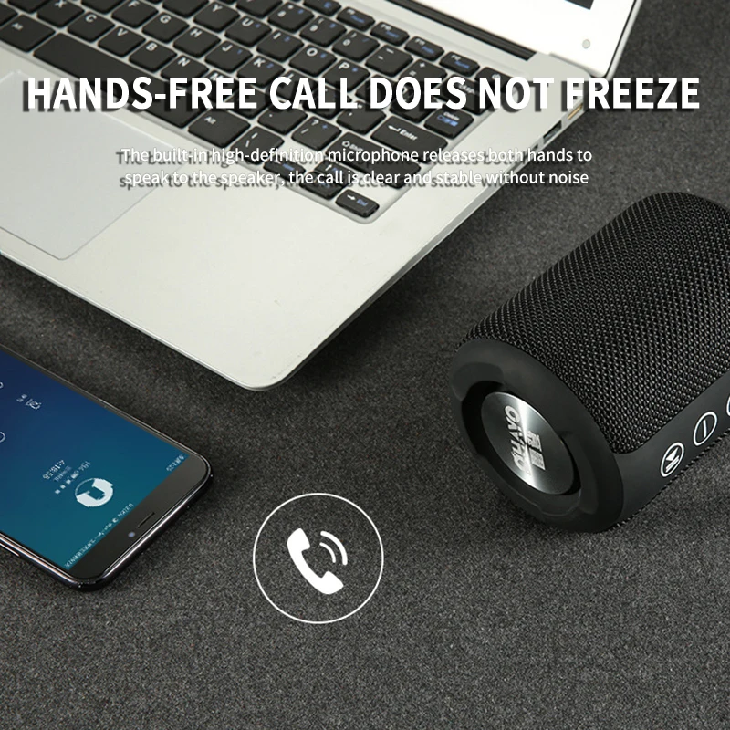 3600mAh Bluetooth speaker TWS portable mobile phone computer subwoofer, card, waterproof, drop-proof, high-definition call
3600mAh Bluetooth speaker TWS portable mobile phone computer subwoofer, card, waterproof, drop-proof, high-definition call