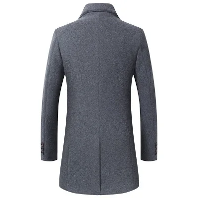 LOVZON Winter Wool Jacket Men's High-quality Wool Coat Casual Slim Collar Wool Coat Men's Long Cotton Collar Trench Coat
LOVZON Winter Wool Jacket Men's High-quality Wool Coat Casual Slim Collar Wool Coat Men's Long Cotton Collar Trench Coat
