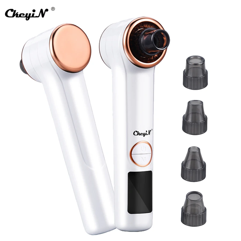 CkeyiN Heating Blackhead Remover Facial Nose Deep Cleansing Vacuum Suction Pore Acne Pimple Beauty Skin Care Tools Hot Compress
CkeyiN Heating Blackhead Remover Facial Nose Deep Cleansing Vacuum Suction Pore Acne Pimple Beauty Skin Care Tools Hot Compress
