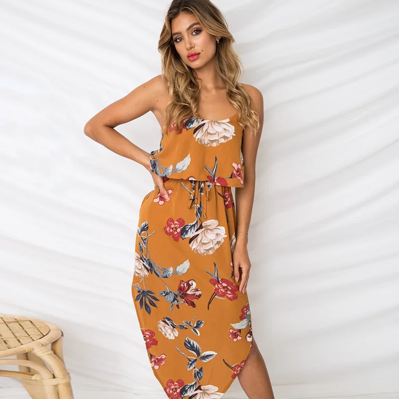 Женское винтажное платье на бретельках, Асимметричное Платье С Боковым Разрезом и цветочным принтом на поясе, лето 2021
Женское винтажное платье на бретельках, Асимметричное Платье С Боковым Разрезом и цветочным принтом на поясе, лето 2021