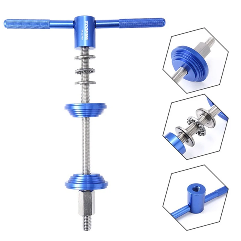 MTB Road Bike Headset Bottom Bracket Cup Press-in BB Install Single Double-side Installation Removal Repair Tools Muti-Tools
MTB Road Bike Headset Bottom Bracket Cup Press-in BB Install Single Double-side Installation Removal Repair Tools Muti-Tools