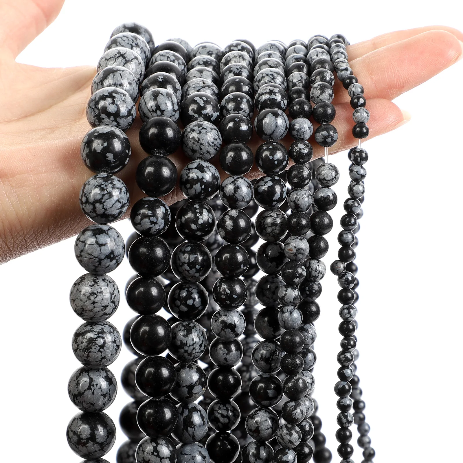 Серые бусины из натурального камня в форме снежинки, круглые бусины с отверстием для изготовления ювелирных изделий «сделай сам», браслето...
Серые бусины из натурального камня в форме снежинки, круглые бусины с отверстием для изготовления ювелирных изделий «сделай сам», браслето...