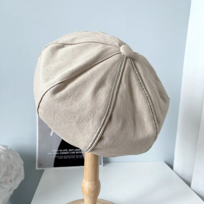 202107-2509204 NEW japan metal bead chain decoration street lady beret hat women Leisure painter hat 
202107-2509204 NEW japan metal bead chain decoration street lady beret hat women Leisure painter hat