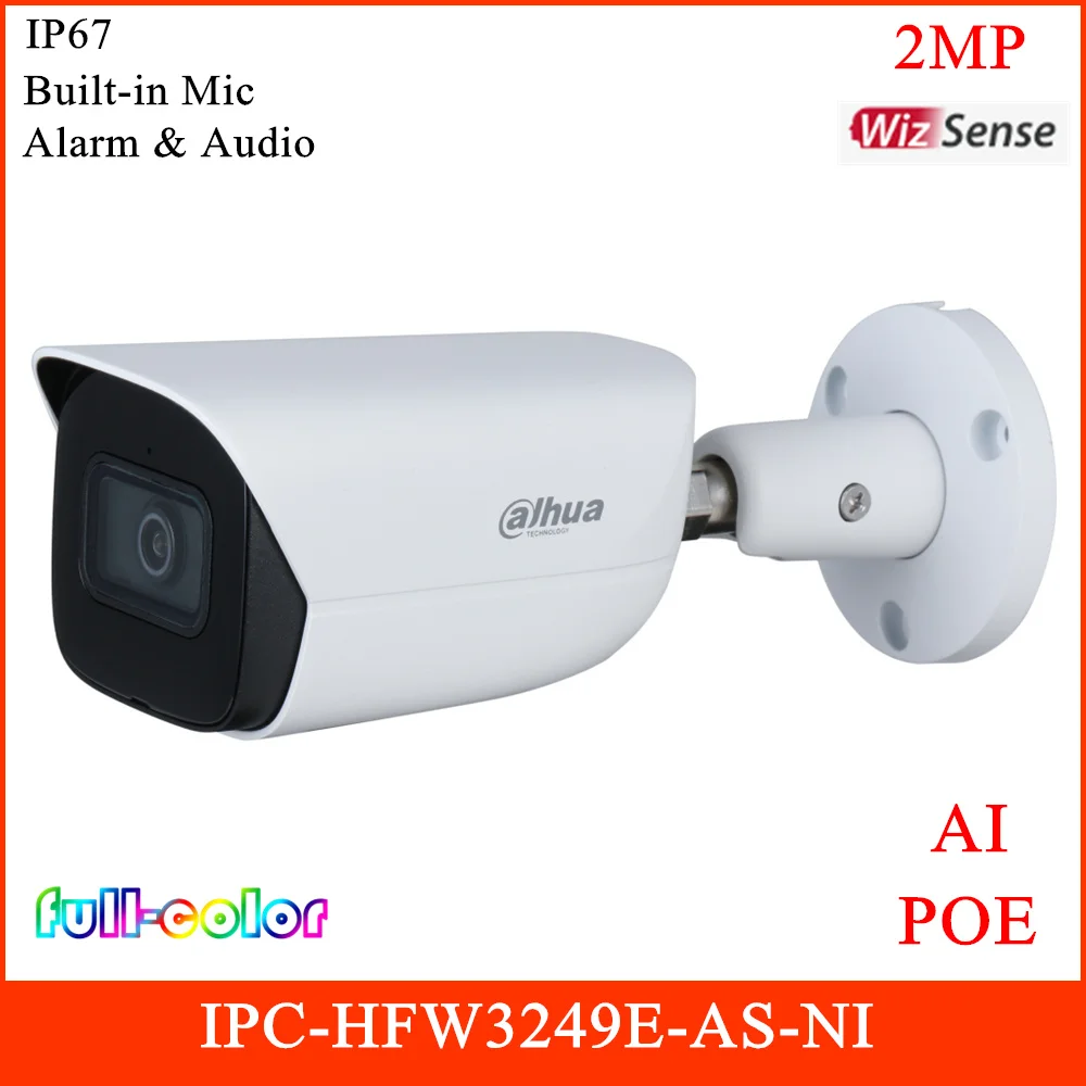 Dahua IPC-HFW3249E-AS-NI 2MP полноцветная сетевая камера WizSense со встроенным микрофоном Smart H.265 + поддерживает SD-карту 256G и PoE 12 В постоянного тока
Dahua IPC-HFW3249E-AS-NI 2MP полноцветная сетевая камера WizSense со встроенным микрофоном Smart H.265 + поддерживает SD-карту 256G и PoE 12 В постоянного тока