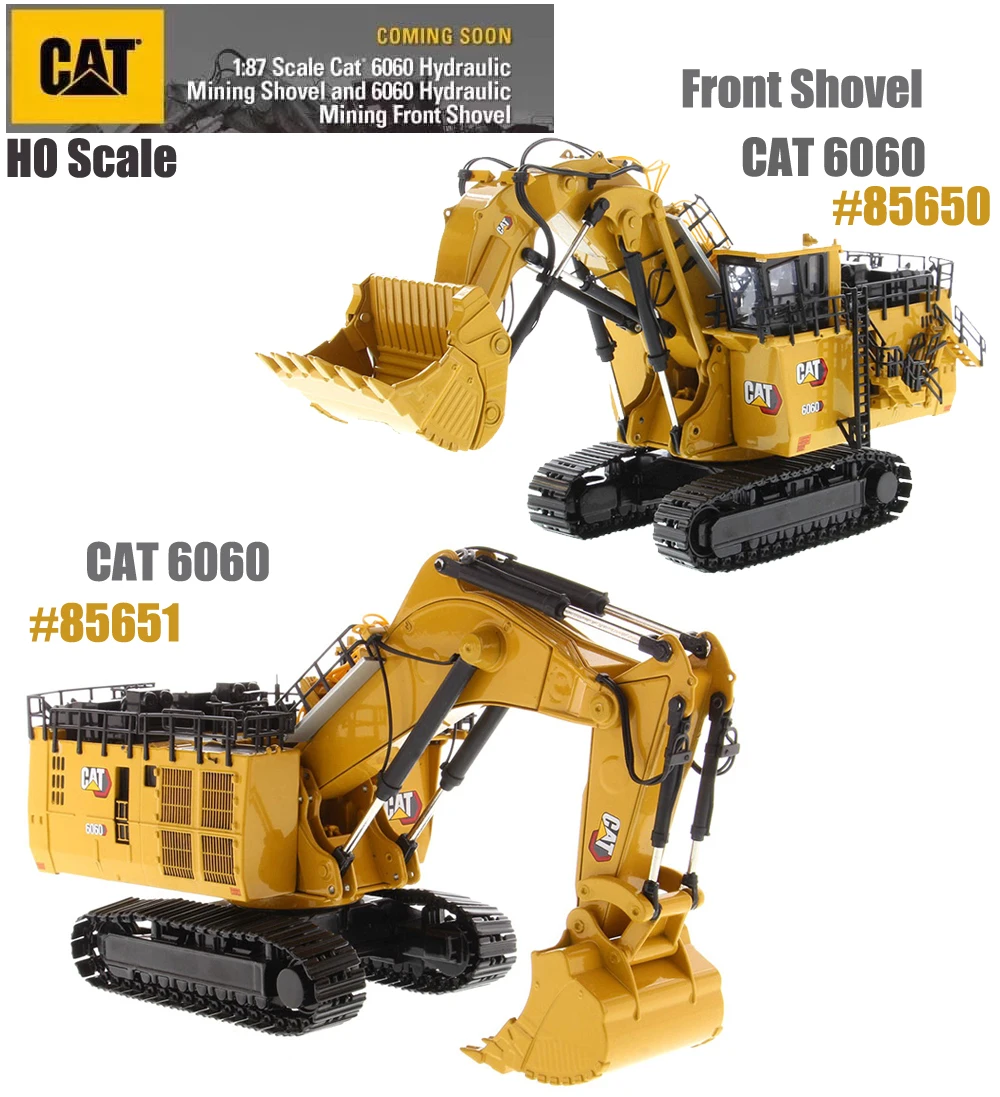 New Caterpillar 1/87 Scale CAT 6060 Hydraulic Mining Shovel High Line Series HO Scale by Diecast Masters For Collection gift toy
New Caterpillar 1/87 Scale CAT 6060 Hydraulic Mining Shovel High Line Series HO Scale by Diecast Masters For Collection gift toy